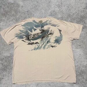 Ecko Unltd Rhino Tee Size XXL Blue Graphic